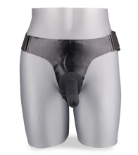 Load image into Gallery viewer, 14 cm langer Umschnalldildo aus Silikon