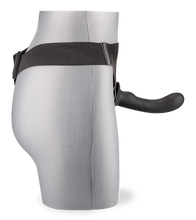 Load image into Gallery viewer, 15 cm langer Silikon-Strapon mit gebogener Spitze