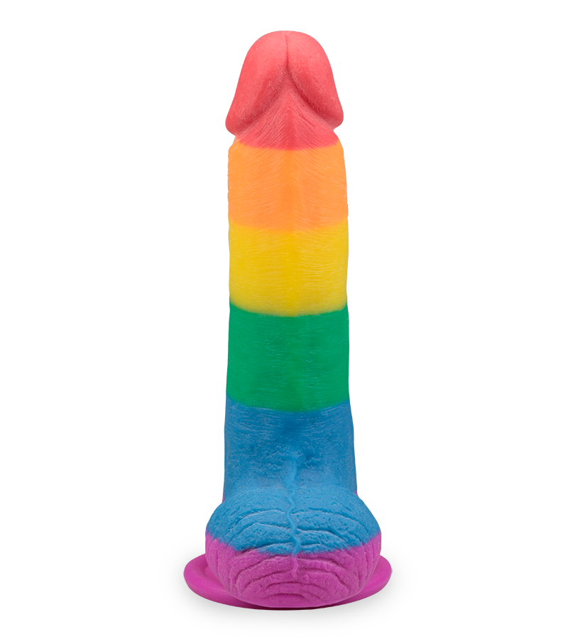 19 cm langer Saugnapf-Dildo Pride