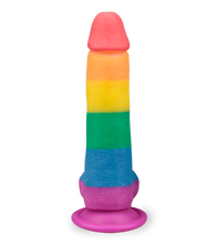 Load image into Gallery viewer, 19 cm langer Saugnapf-Dildo Pride