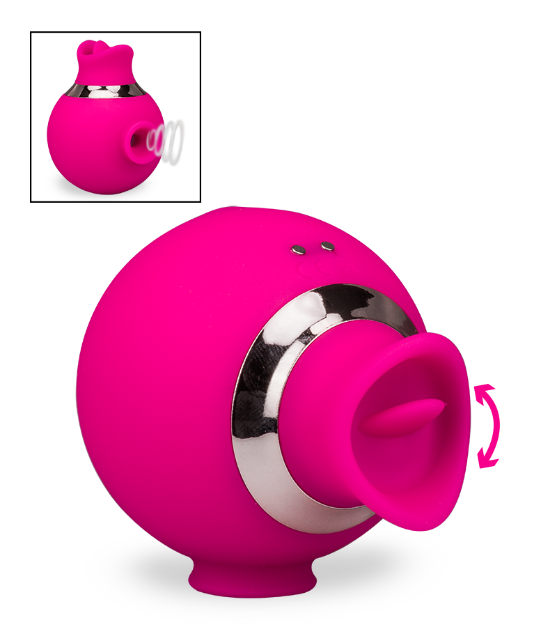 2-in-1-Klitorisstimulator Daisy