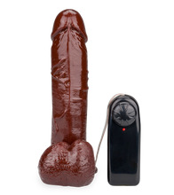 Load image into Gallery viewer, 20 cm langer Vibrator mit Saugfuß