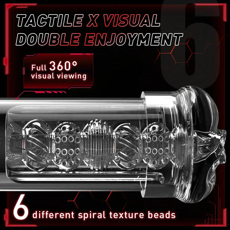 2 IN1 9 Vibration 3 Saugmodi Penispumpe S-HANDE