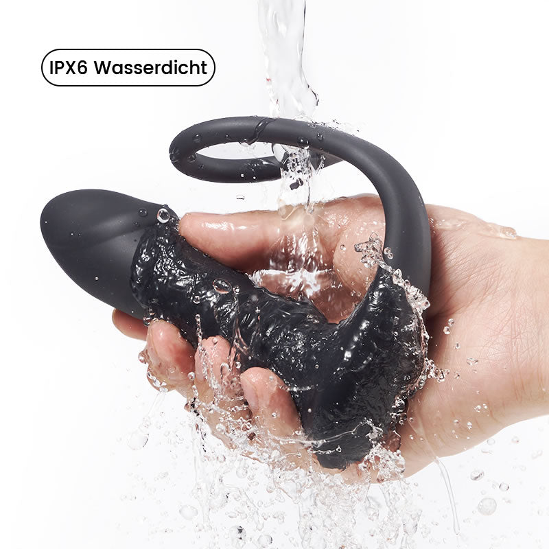 【Anfänger】SIEG 3*10 Stoßen Vibrieren Eichel Prostata Vibrator Silikon