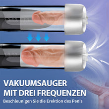 Load image into Gallery viewer, Water Samurai – Vakuumsauger mit superwasserdichter Peniserektion