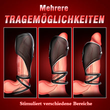 Load image into Gallery viewer, 3-in-1 Glans Trainer Masturbation Cup mit Penisring