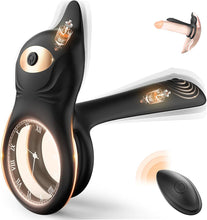 Load image into Gallery viewer, 3 IN 1 VIBRATOR PENISRINGE 10 VIBRATIONSMODI DUAL