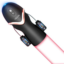 Load image into Gallery viewer, Elektrischer Masturbator Cup mit 10 Vibrationsmodi - Penisvergrößerung Training Masturbieren Penis Vibrator Masturbatoren Sex Spielzeug für die Männer Solo Sextoysets für Men