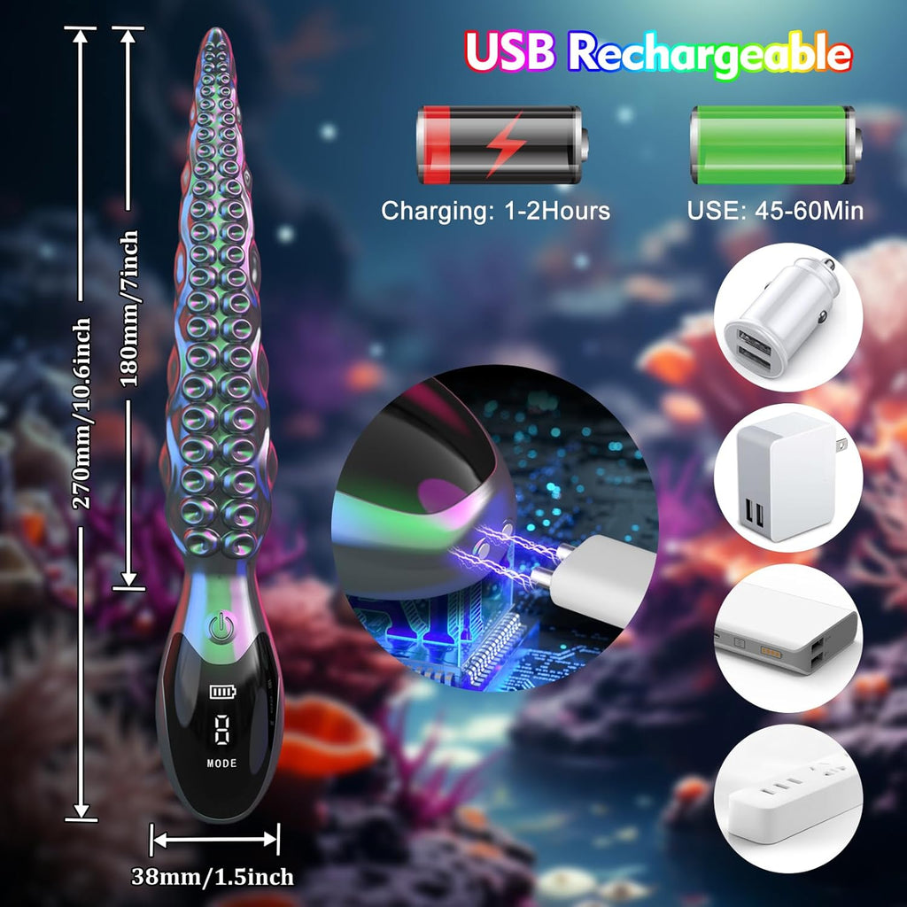 Dildo Vibrator Sex Spielzeug für die Frau,G Punkt Vibratoren mit Klitorisstimulation für Frauen mit 9 VibrationModi & LCD-Display,Vibratorensets für Frauen Anal Dildo Anal Plug Anal Vibrator Sex Toy.