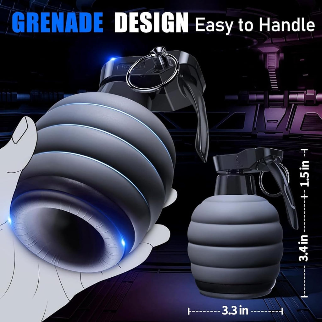 Elektrische Masturbator Cup mit 10 leistungsstarke Vibrationsmodi Penis Training Vibrator Sexspielzeug für Männer Taschenmuschi Sex Toyset Herren