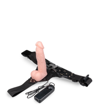 Load image into Gallery viewer, Abnehmbarer Umschnalldildo mit Fernbedienung
