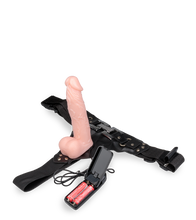 Load image into Gallery viewer, Abnehmbarer Umschnalldildo mit Fernbedienung