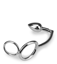 Load image into Gallery viewer, Analhaken mit Doppel-Penisring Captain