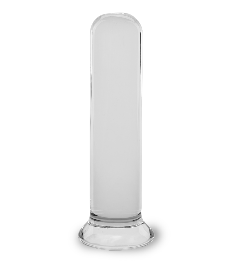 Analplug aus Glas 15,5 cm