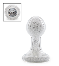 Load image into Gallery viewer, Analplug aus Glas Diamond