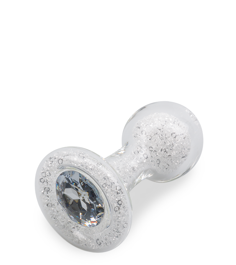 Analplug aus Glas Diamond