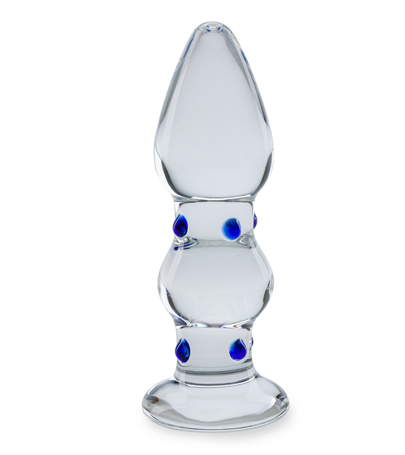 Analplug aus Glas Gem