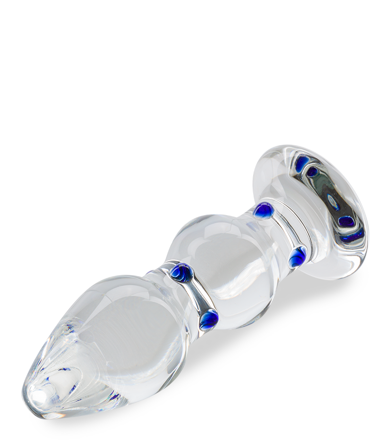 Analplug aus Glas Gem