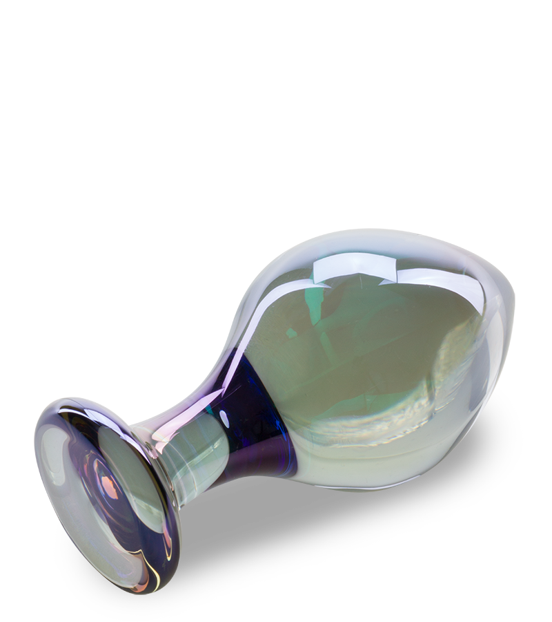 Analplug aus Glas Teardrop