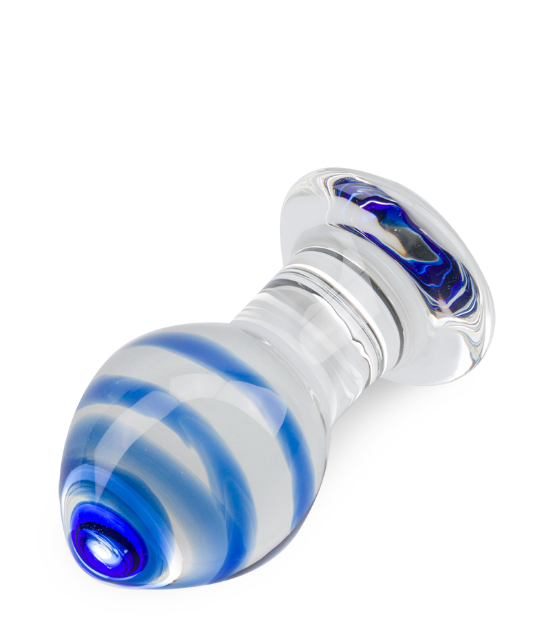 Analplug aus Glas Trance