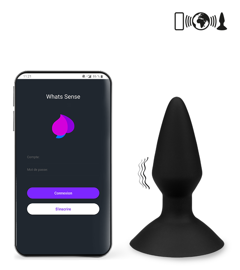 Analplug mit App Equinox