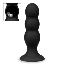 Load image into Gallery viewer, Analplug mit Kugeln und Saugfuß Ruthy