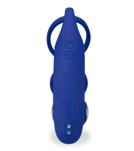 Load image into Gallery viewer, Analplug mit Vibration und Estim und Cockring Fever