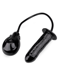 Load image into Gallery viewer, Aufblasbarer Dildo-Vibrator mit automatischer Pumpe
