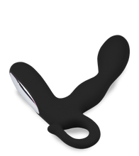 Load image into Gallery viewer, Aufladbarer Prostata-Vibrator in Schwarz, 30 Modi