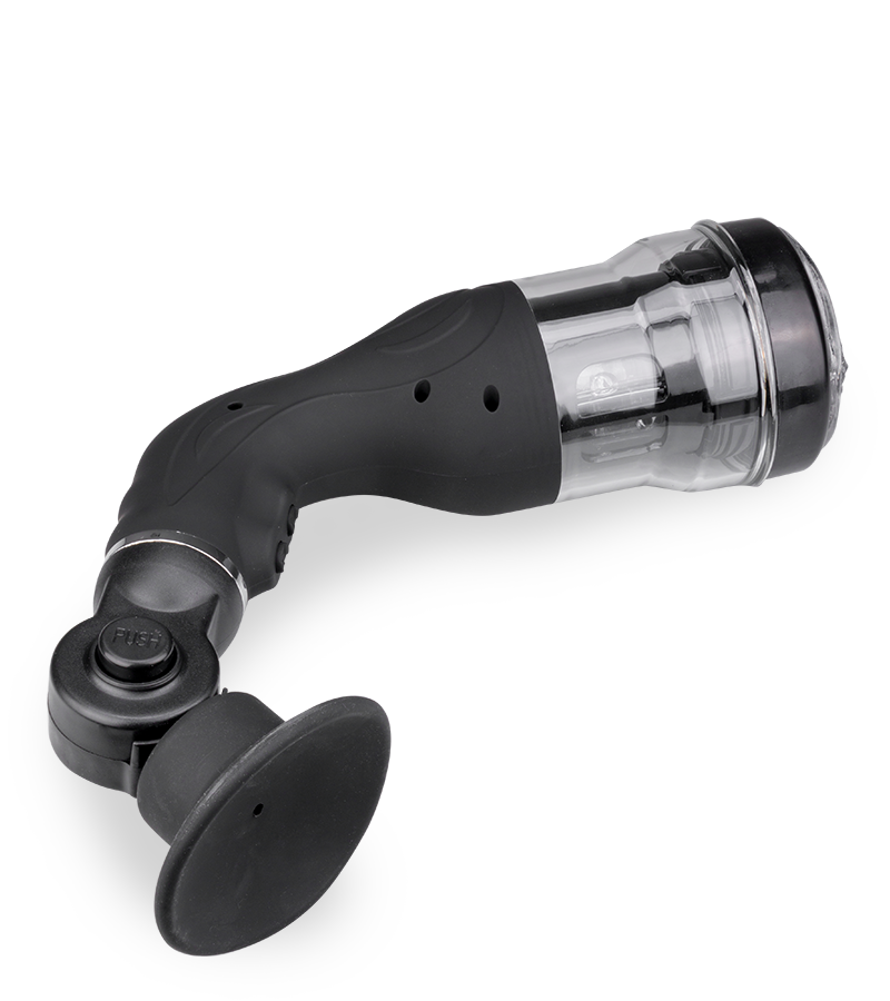 Automatischer Masturbator mit Rotation und Saugfuß
