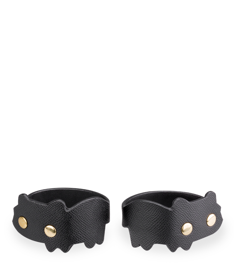 BDSM-Armbänder aus Kunstleder Katze