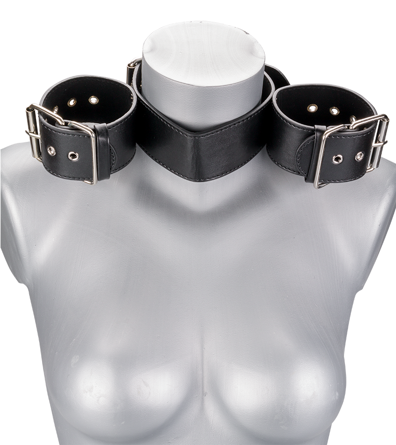 BDSM-Halsband mit Fesseln
