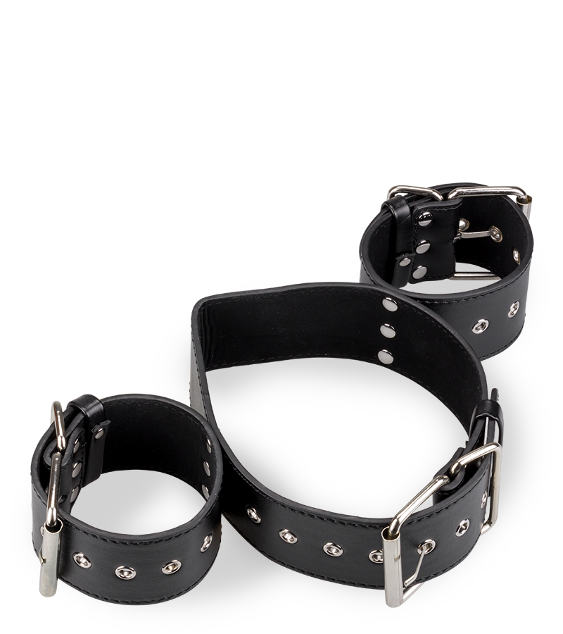 BDSM-Halsband mit Fesseln