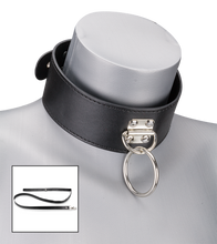 Load image into Gallery viewer, BDSM-Halsband mit Leine