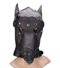 Load image into Gallery viewer, BDSM-Hundemaske Dobermann für Puppy Play