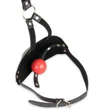 Load image into Gallery viewer, BDSM-Mundknebel aus Leder