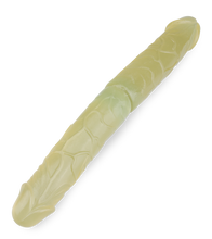 Load image into Gallery viewer, Biegsamer Doppeldildo Crystal 36 cm