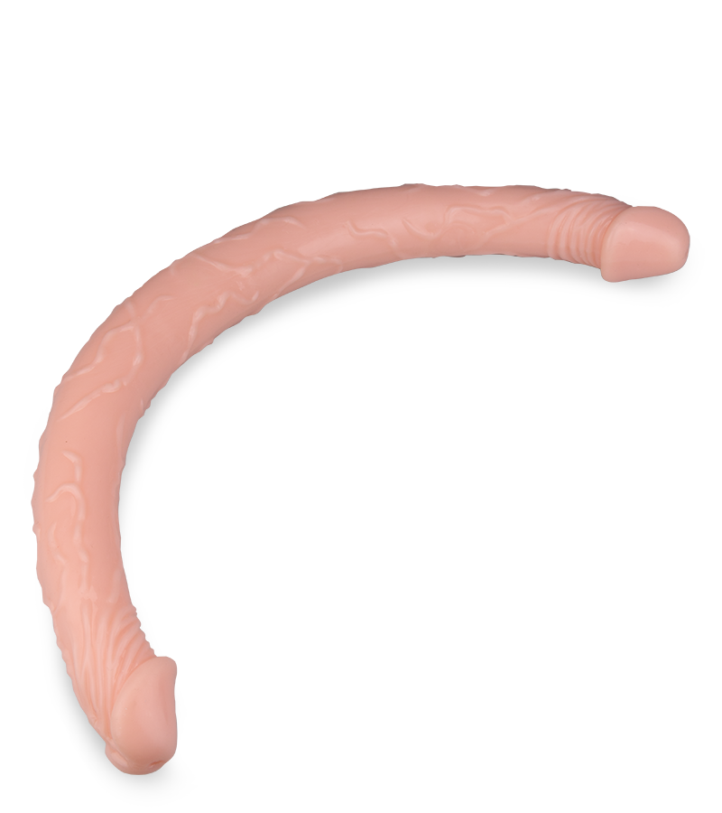 Biegsamer Riesen-Doppeldildo 44 cm