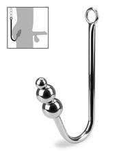 Load image into Gallery viewer, Bondagehaken mit Perlen Rattlesnake