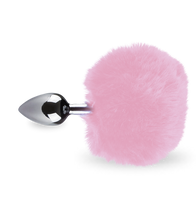 Load image into Gallery viewer, Bunny Tail Rosebud-Analplug