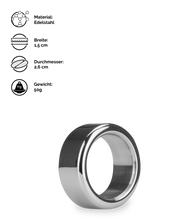 Load image into Gallery viewer, Cockring aus rostfreiem Stahl Stronger