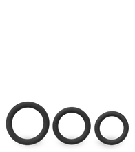 Load image into Gallery viewer, Cockring-Set aus medizinischem Silikon 3-teilig Zoom