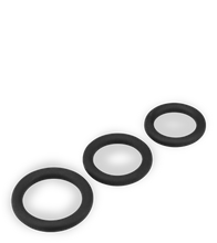 Load image into Gallery viewer, Cockring-Set aus medizinischem Silikon 3-teilig Zoom