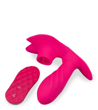 Load image into Gallery viewer, Cunnilingus-Sextoy mit Heizdildo