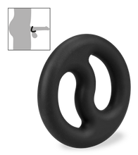 Load image into Gallery viewer, Doppel-Cockring aus medizinischem Silikon Misly