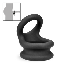 Load image into Gallery viewer, Doppel-Cockring für Penis und Hoden Plop