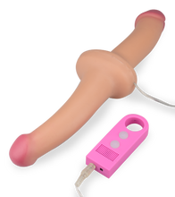 Load image into Gallery viewer, Doppeldildo für Paare mit Vibration