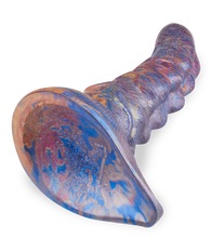 Load image into Gallery viewer, Dragon Dildo mit Kamm und Saugnapf 18 cm