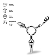 Load image into Gallery viewer, Dreifach-Analplug Wheel