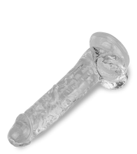 Load image into Gallery viewer, Durchsichtiger Saugnapf-Dildo Casper